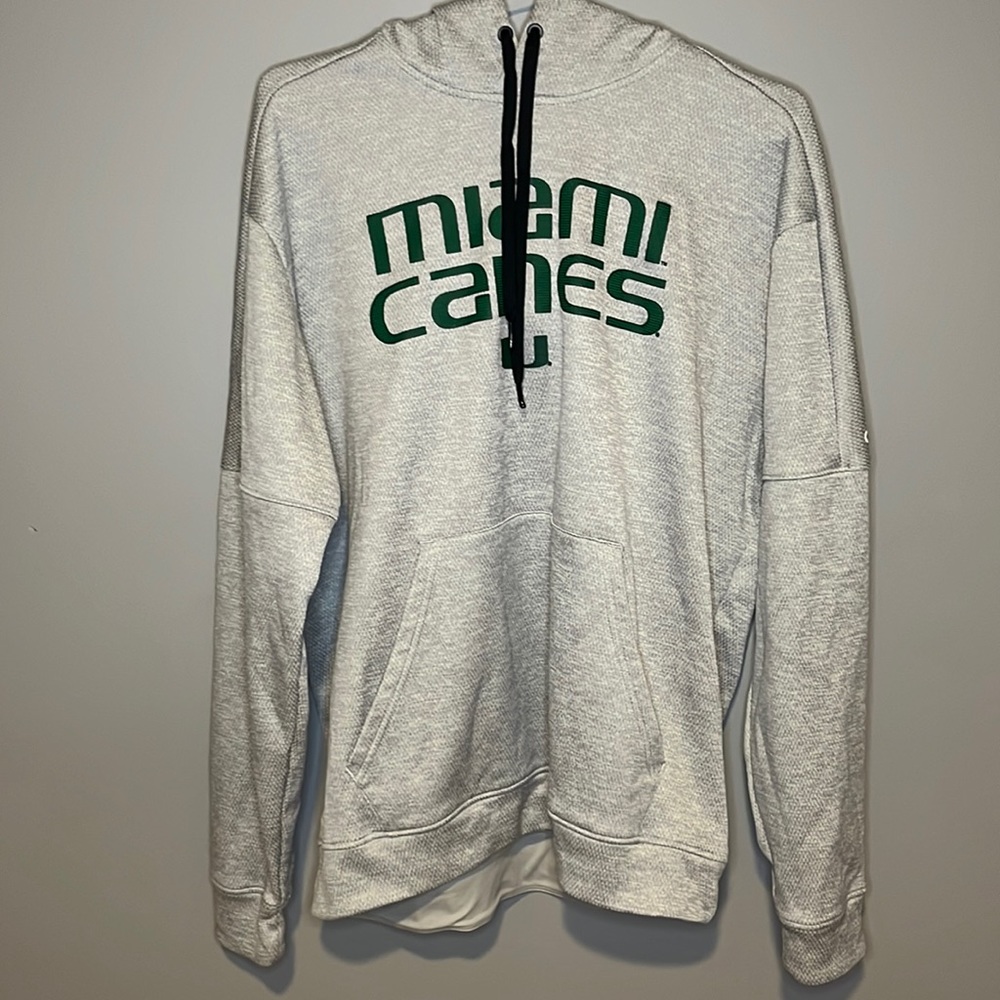 University of Miami Hurricanes Gray Hoodie